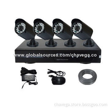 Factory Supply 720P 4CH Full HD Wireless Cameras and NVR & IP Camera Kit